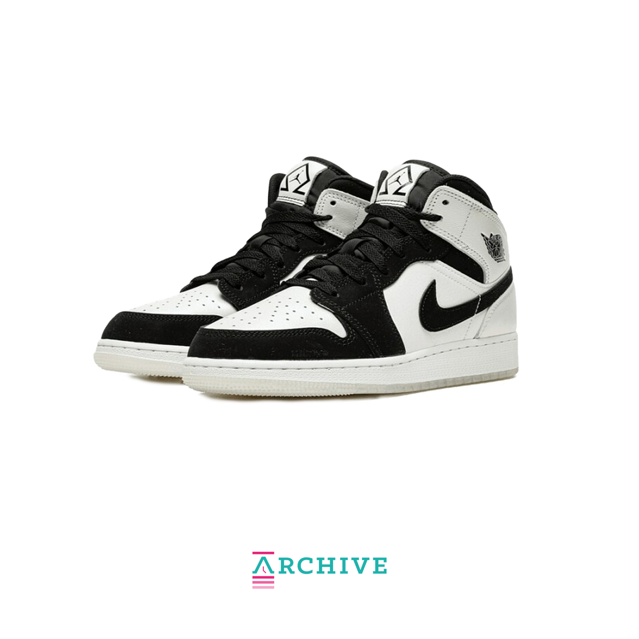Air Jordan 1 Mid GS 'Diamond Shorts' - Size 37.5 (ARCHIVE)