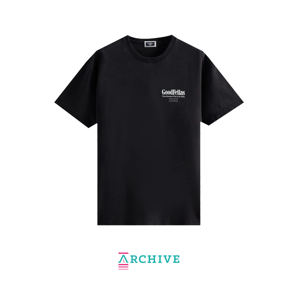 Kith Goodfellas Heist Vintage Tee 'Black' - Size XS (ARCHIVE)-9629230793034-The Attic