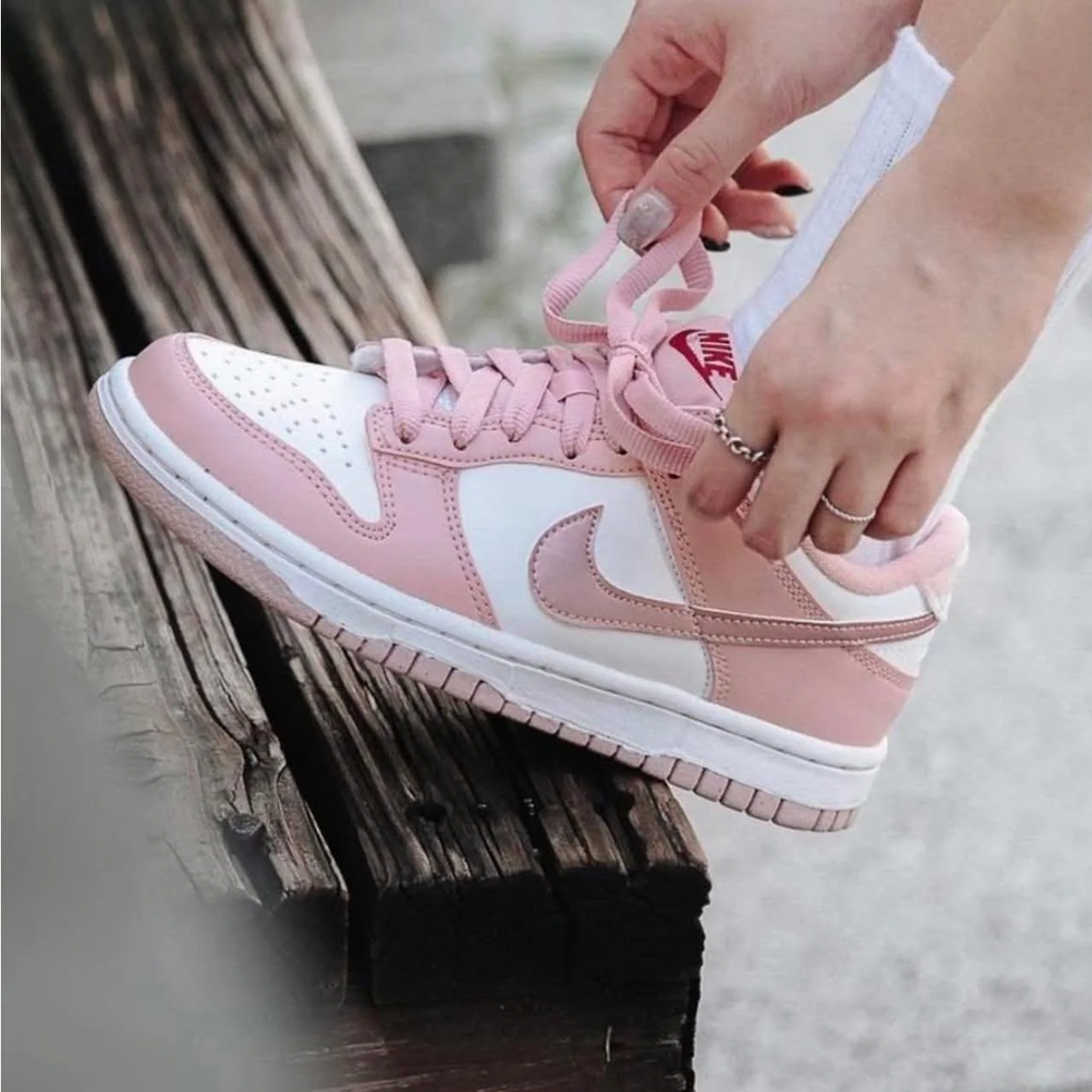 Nike Dunk Low GS 'Pink Velvet' - Size 36.5 (ARCHIVE)
