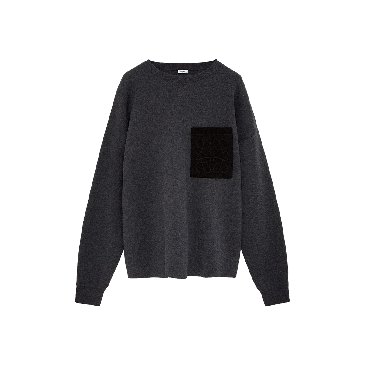Loewe Anagram Pocket Sweater 'Black'