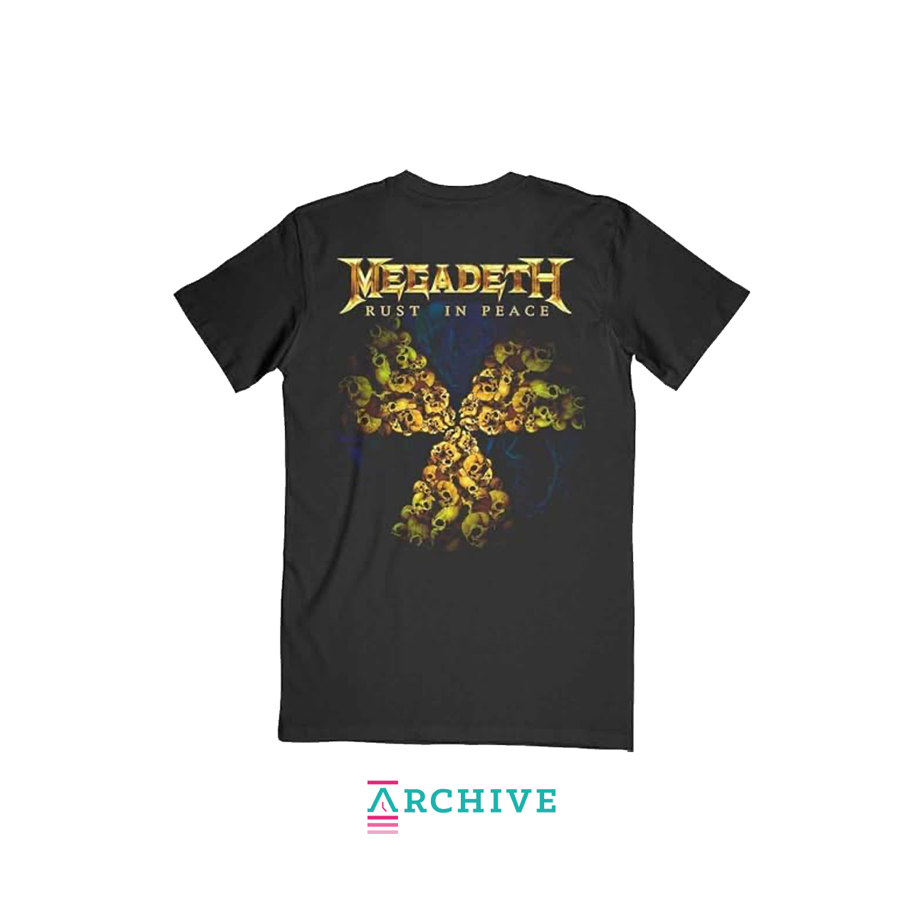 Megadeth Rust In Peace 30th Anniversary Black - Size S (ARCHIVE)