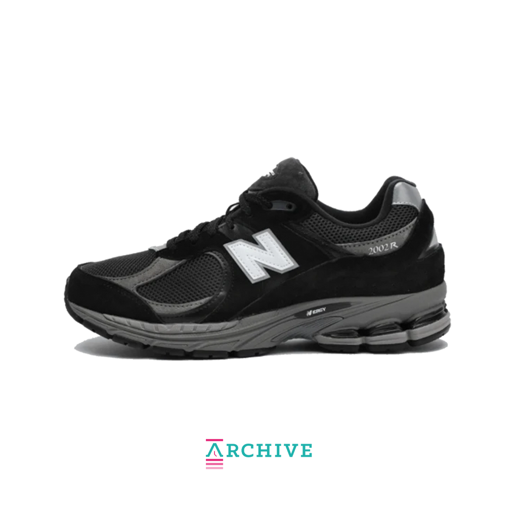 New Balance 2002R 'Black Dark Grey White' - Size 45.5 (ARCHIVE)-10222363771210-The Attic