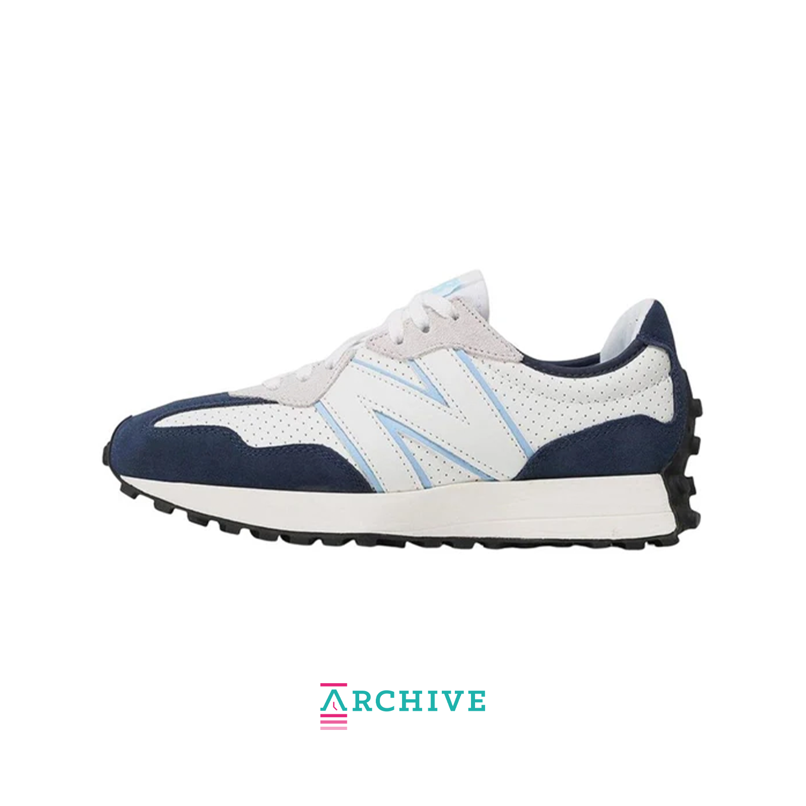 New Balance 327 'Navy Light Blue' - Size 40 (ARCHIVE)-10218145710410-The Attic