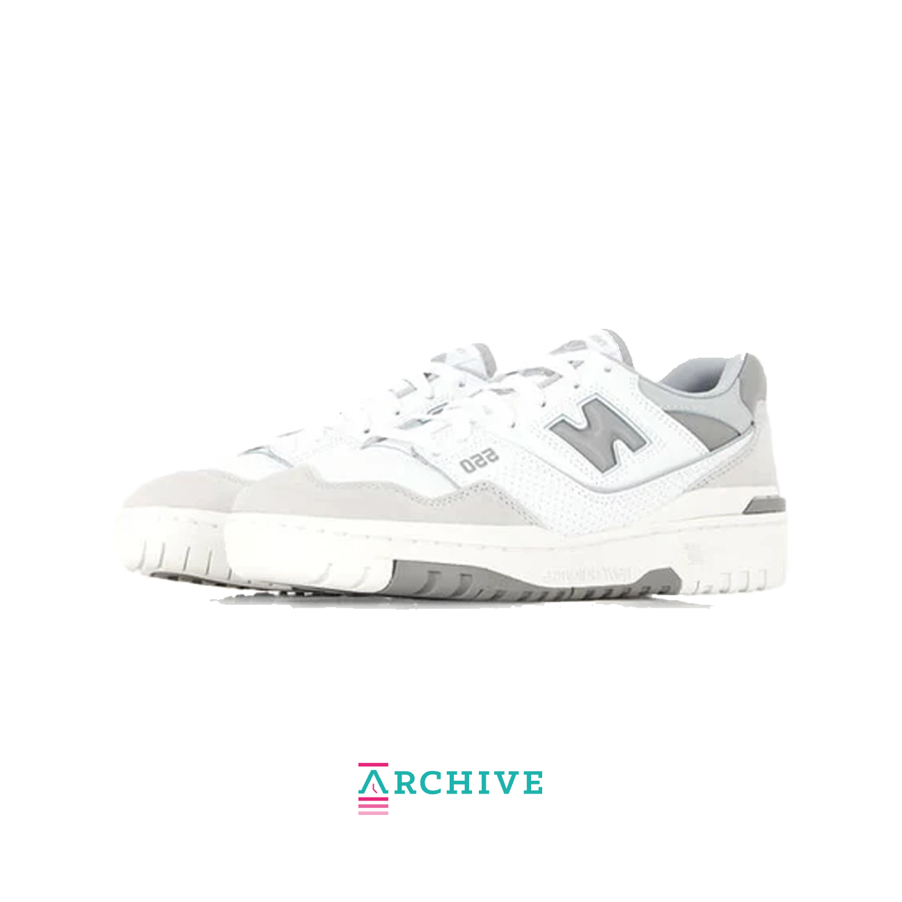 New Balance 550 Premium 'White Grey Courir Exclusive' - Taglia 40 (ARCHIVE)