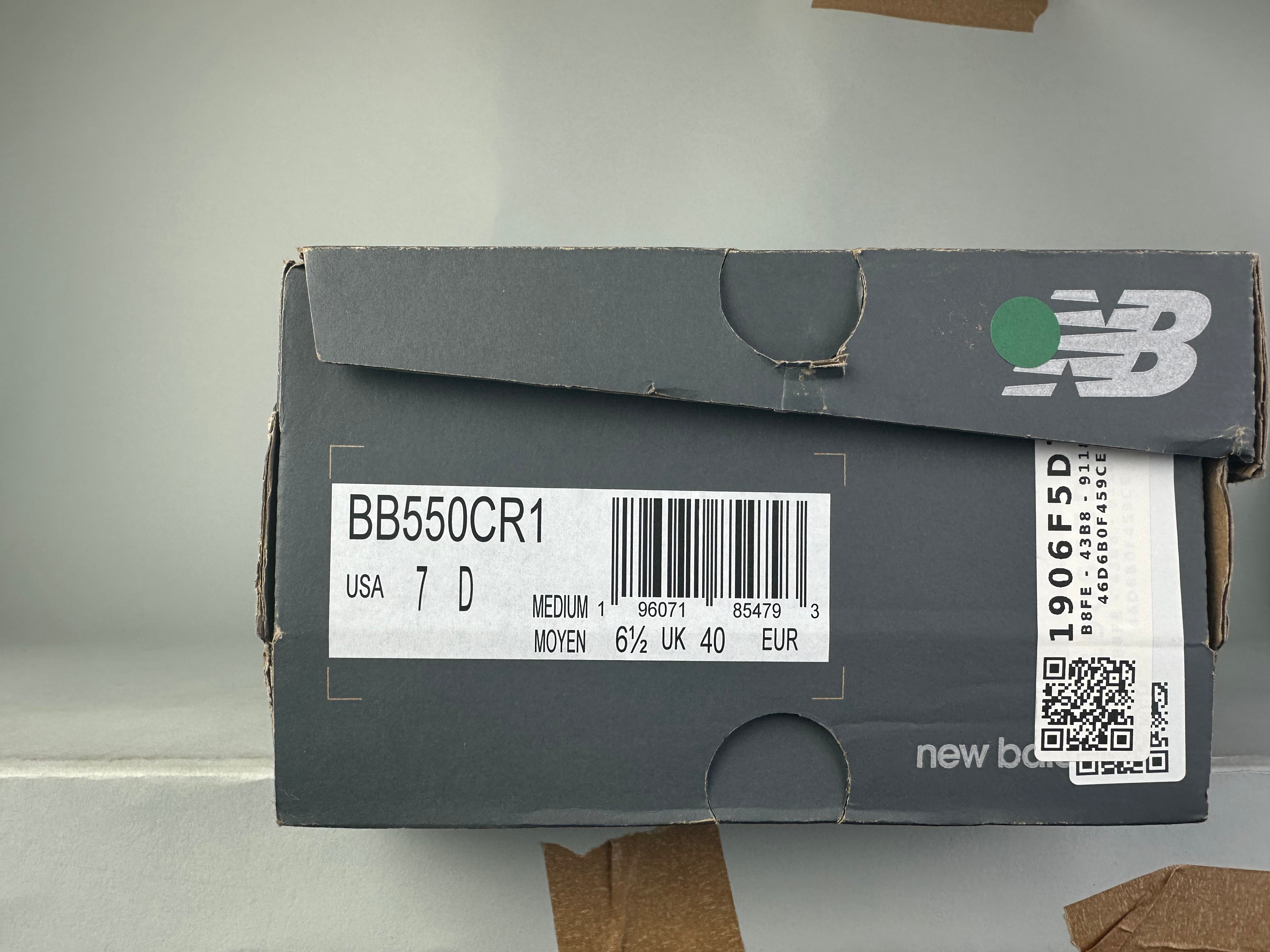 New Balance 550 Premium 'White Grey Courir Exclusive' - Taglia 40 (ARCHIVE)