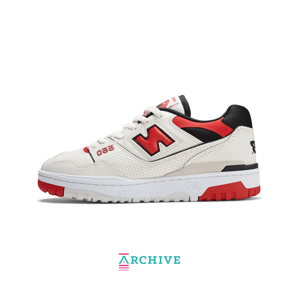 New Balance 550 'Sea Salt True Red'- Size 42.5 (ARCHIVE)-10138293961034-The Attic