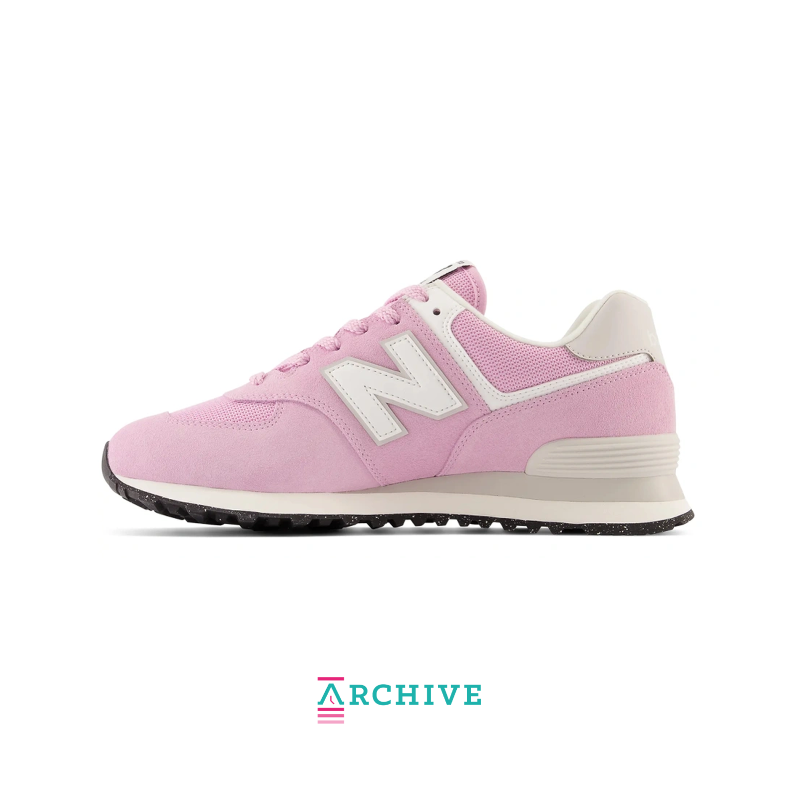 New Balance 574 'Rose Pink White' - Size 37.5 (ARCHIVE)-8750131675466-The Attic