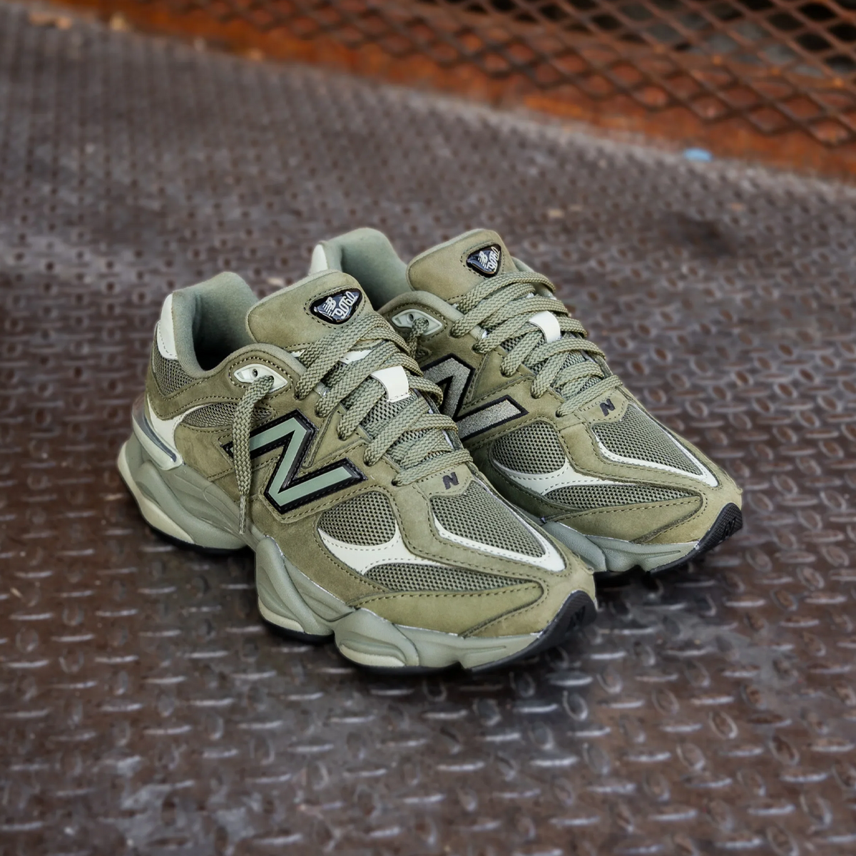 New Balance 9060 Big Kid 'Dark Olivine' (GS) photo 7