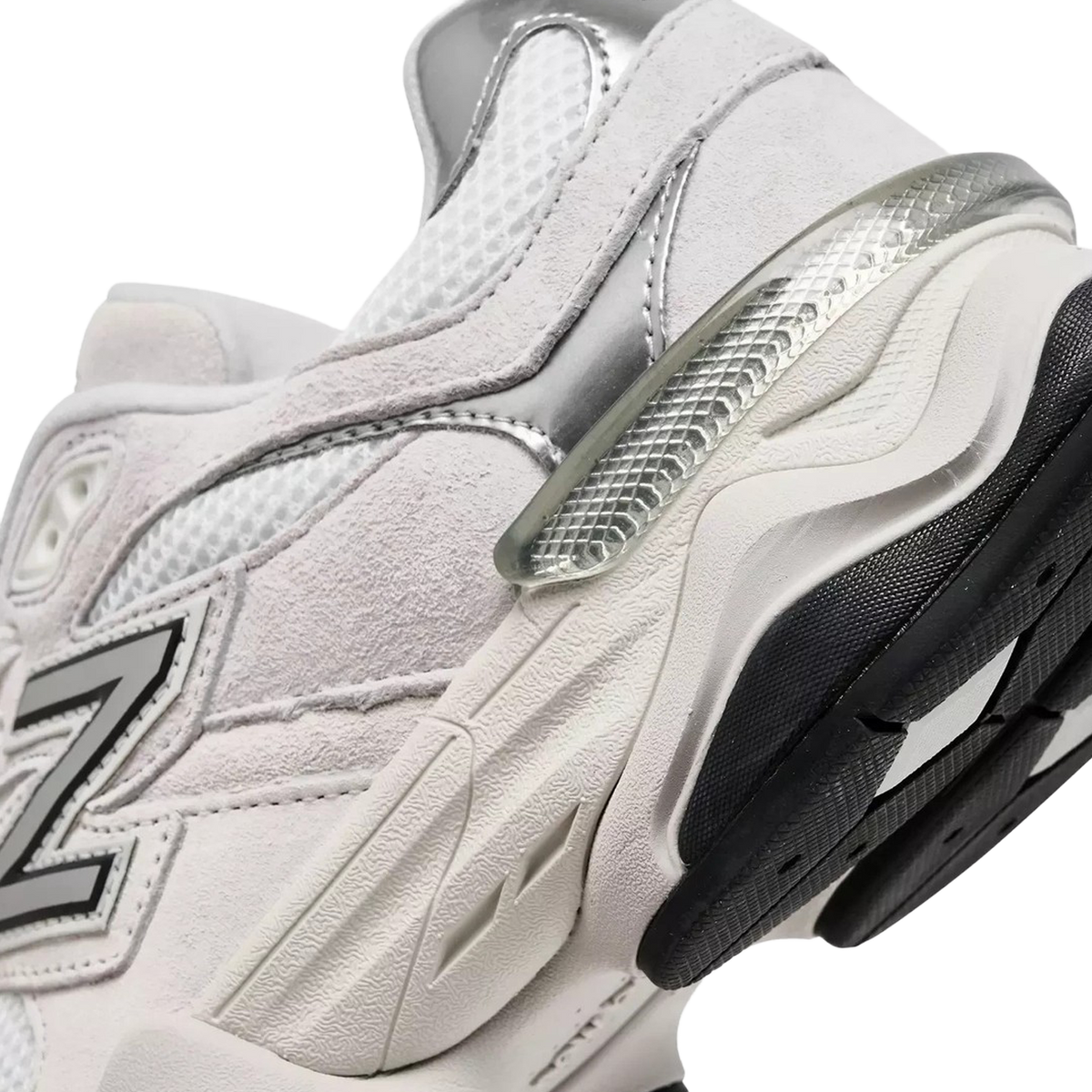 New Balance 9060 'White Black Metallic Silver' photo 7