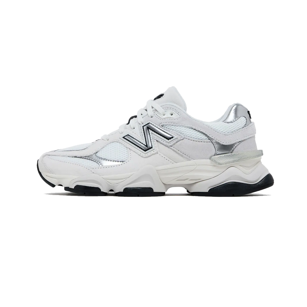 New Balance 9060 'White Black Metallic Silver'