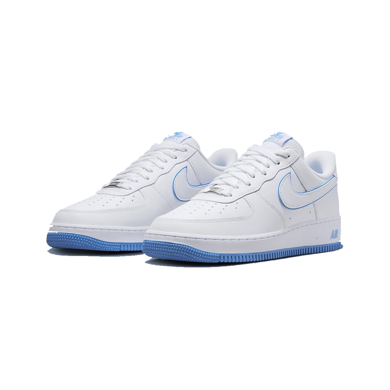 Nike Air Force 1 '07 'White University Blue'- Size 43 (ARCHIVE)