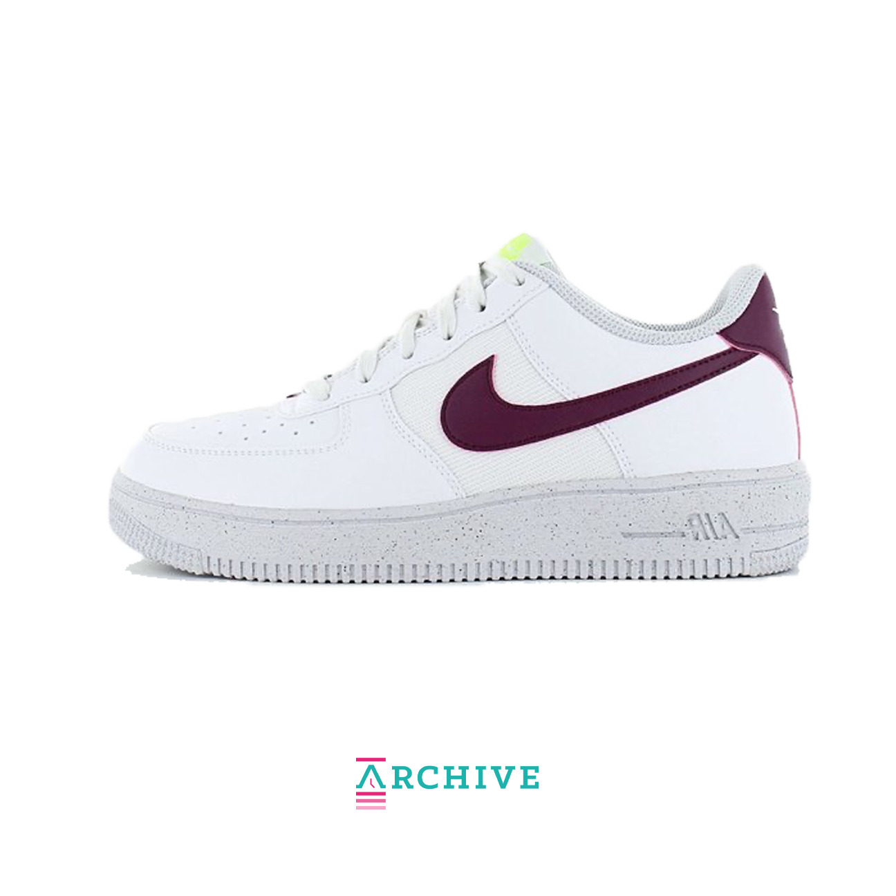 Nike Air Force 1 Crater Next Nature GS 'White Sangria'