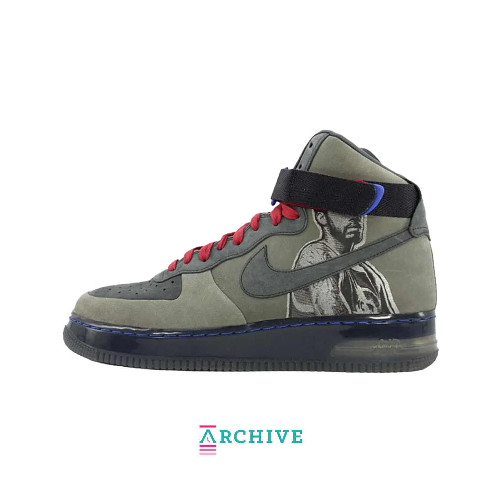 Nike Air Force 1 High Supreme Rasheed Wallace 2007 New Six - Size 45 'ARCHIVE'-9457186210122-The Attic