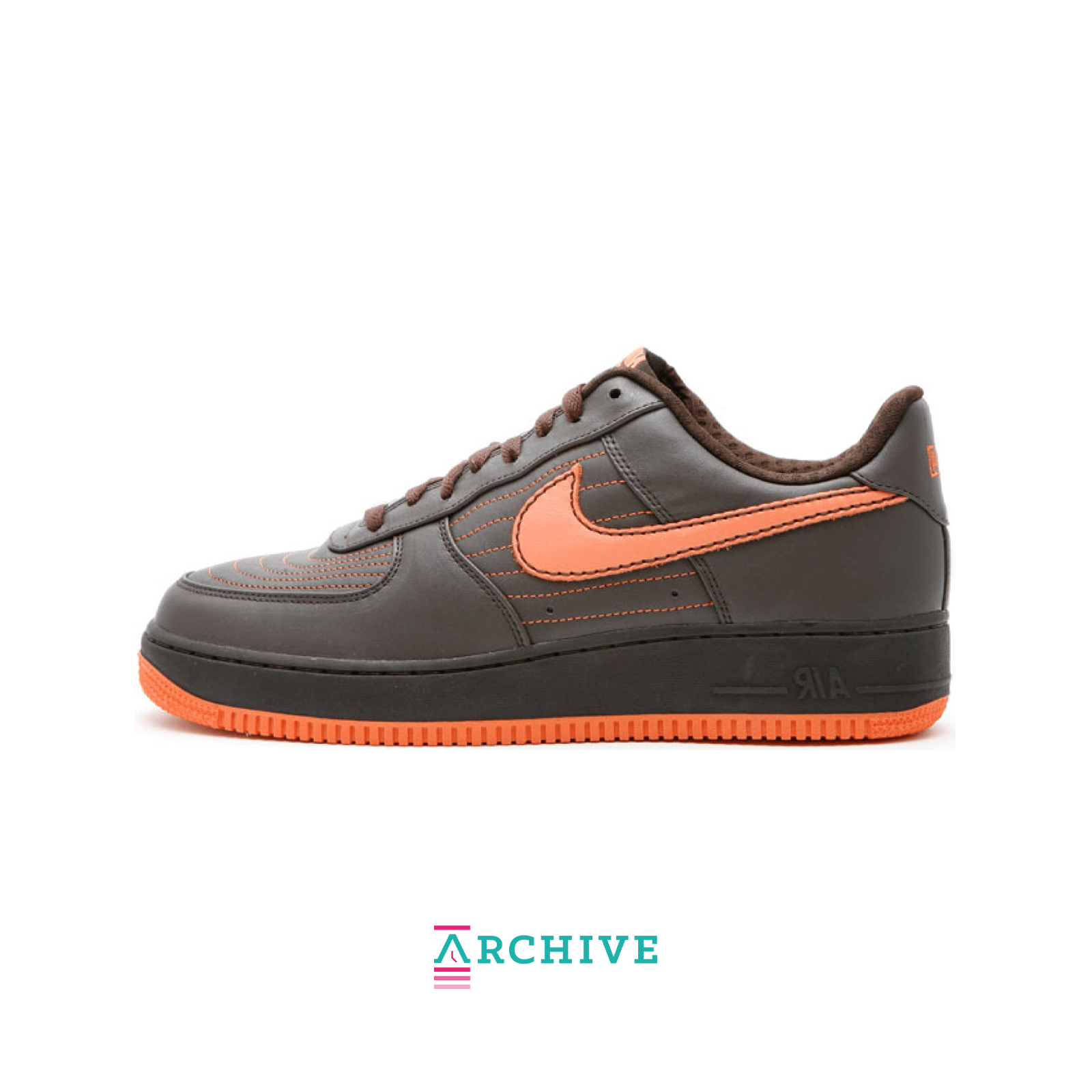 Nike Air Force 1 Low Premium Barkley Pack 'Brown' 2007 - Size 47.5 (ARCHIVE)-9518059487562-The Attic