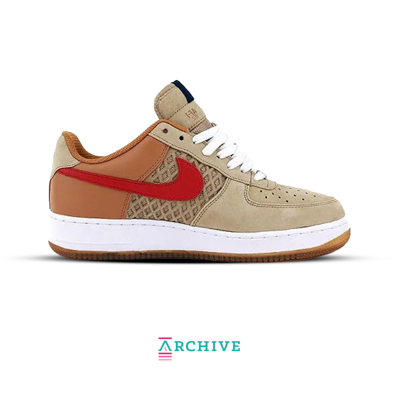 Nike Air Force 1 Low Premium 'Bird's Nest' - Size 46 (ARCHIVE)