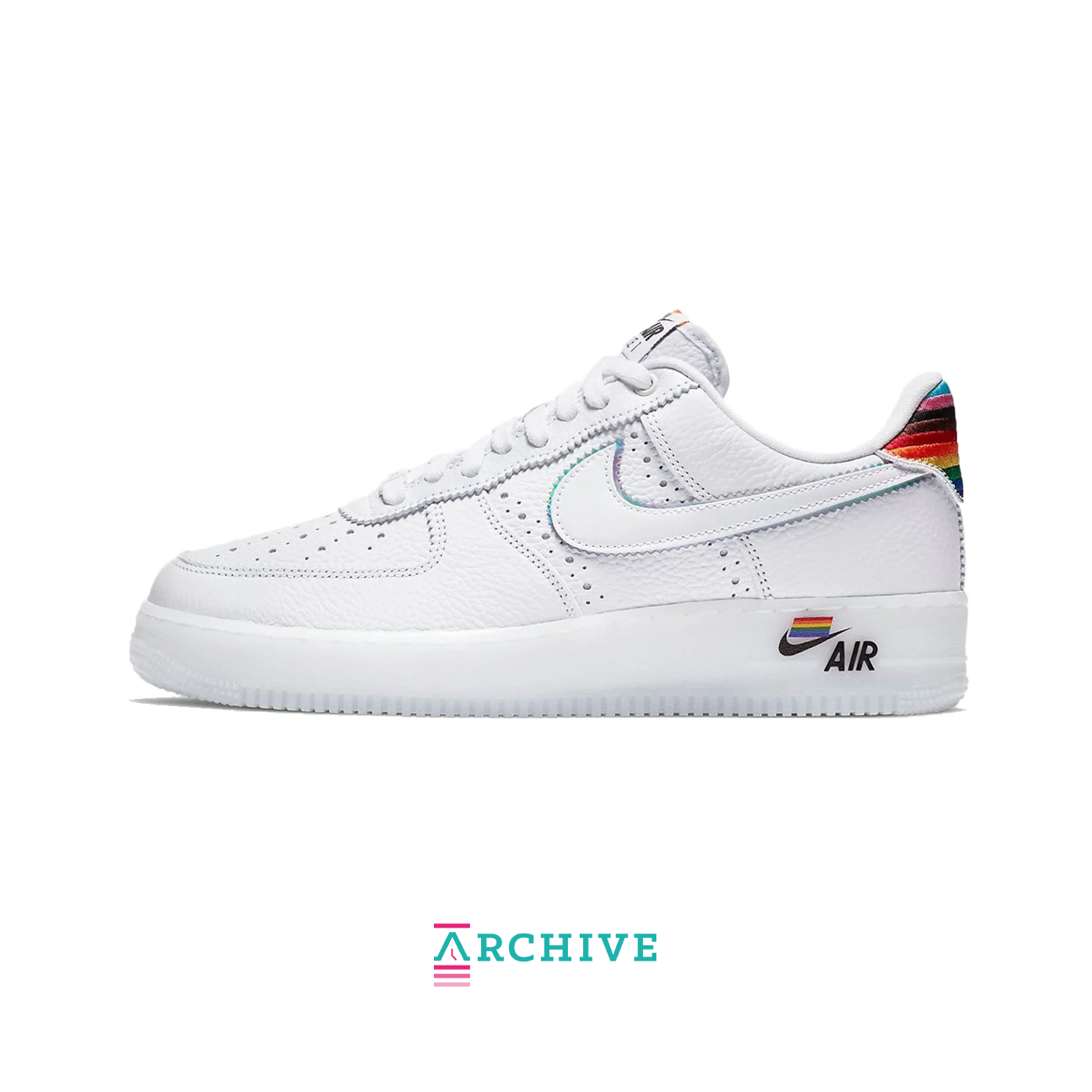 Nike Air Force 1 Low Be True 2020 (PS) 'White' - Size 27.5 (ARCHIVE)