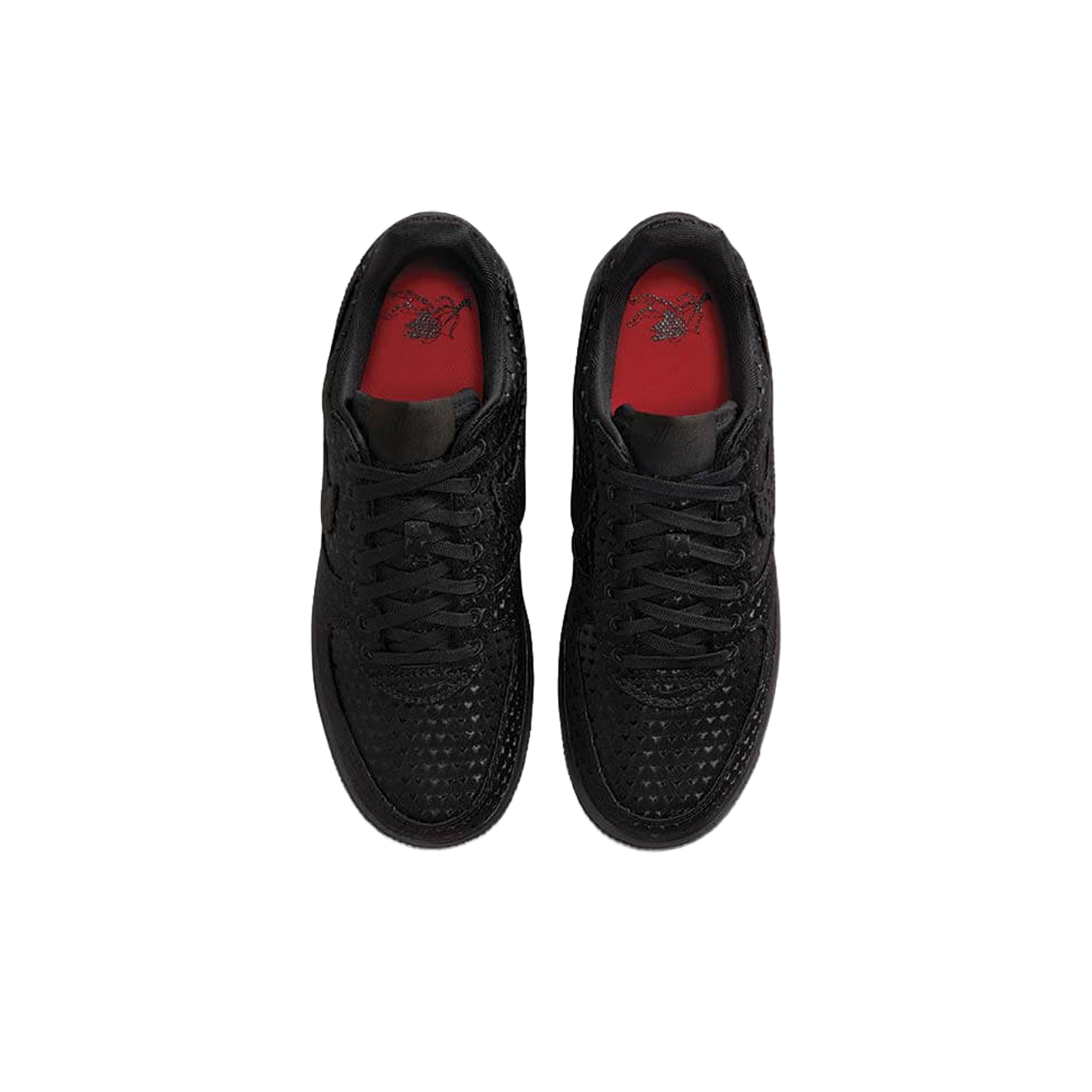 Nike Air Force 1 Low 'Valentine's Day Triple Black' (2026)