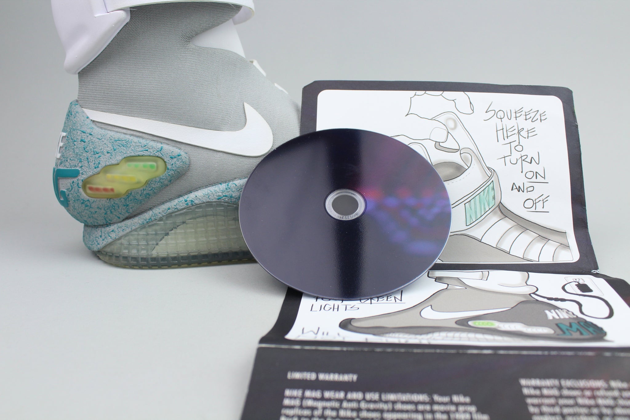 The Future Air Mag Box Nike Air Mag Michael J Fox Sneakers Back To The  Future, image size:2048x1365