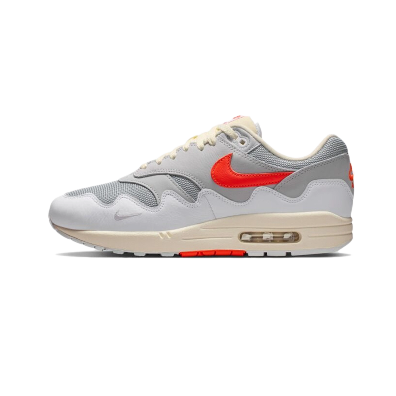 Nike Air Max 1 Patta Waves 'White Hyper Crimson'