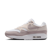 Nike Air Max 1 'Platinum Violet' (Women's) – stylish women's sneakers featuring a striking violet and platinum colourway, iconic Air Max cushioning, and premium materials, perfect for casual and streetwear looks.