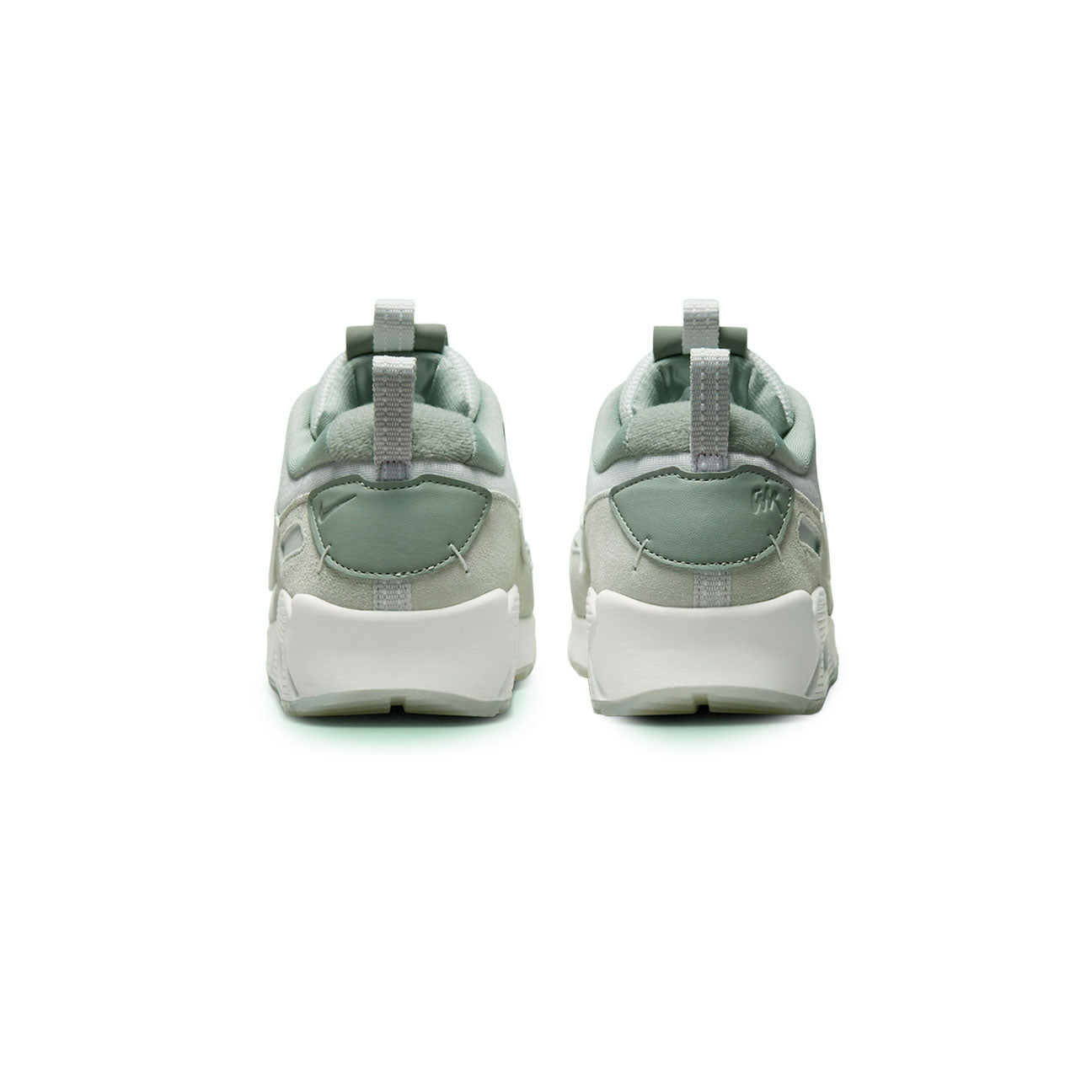 Nike Air Max 90 Futura Mint womens sneaker with mesh and leather upper mint accents and visible Air cushioning