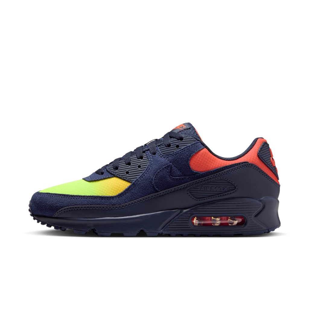 Nike Air Max 90 Gradient – Retro Running Sneakers with Gradient Color Design, Classic Lifestyle Shoes, Iconic Streetwear Trainers