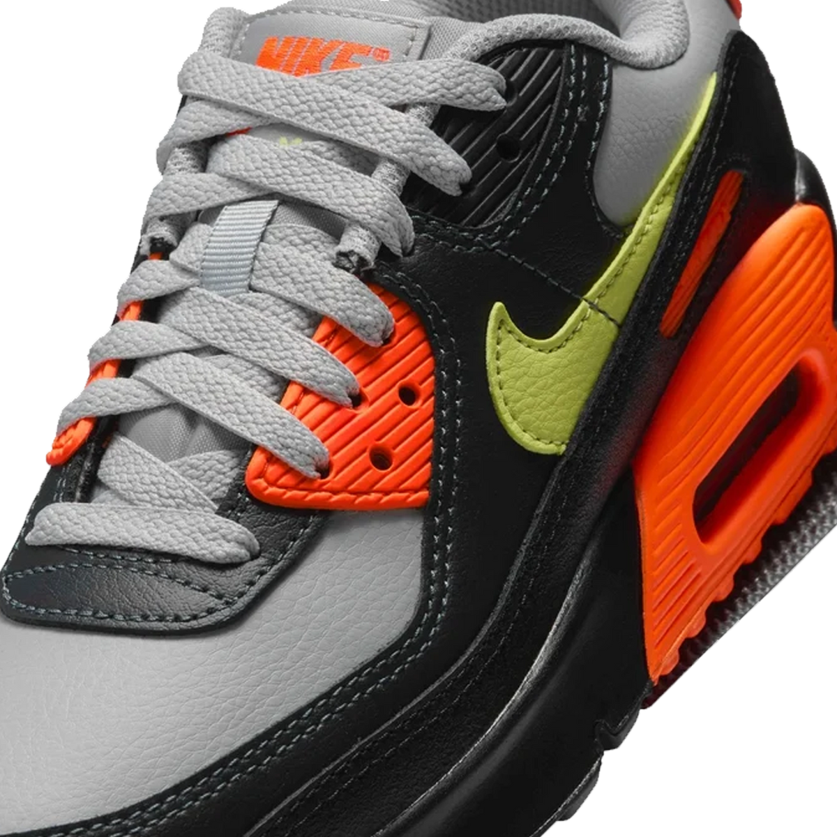 Nike Air Max 90 LTR 'Smoke Grey Hyper Crimson' (GS)