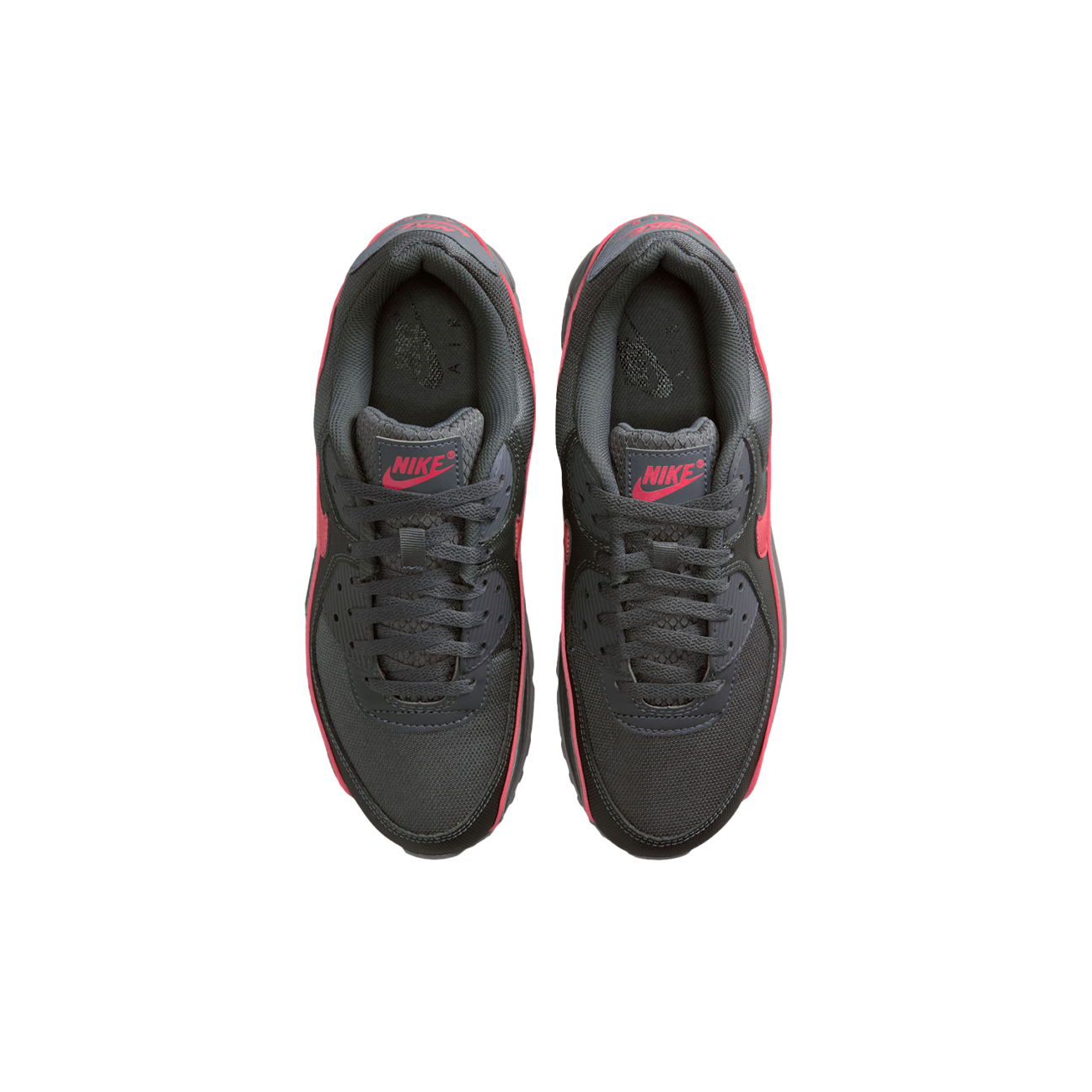 Nike Air Max 90 Premium 'Iron Grey University Red'