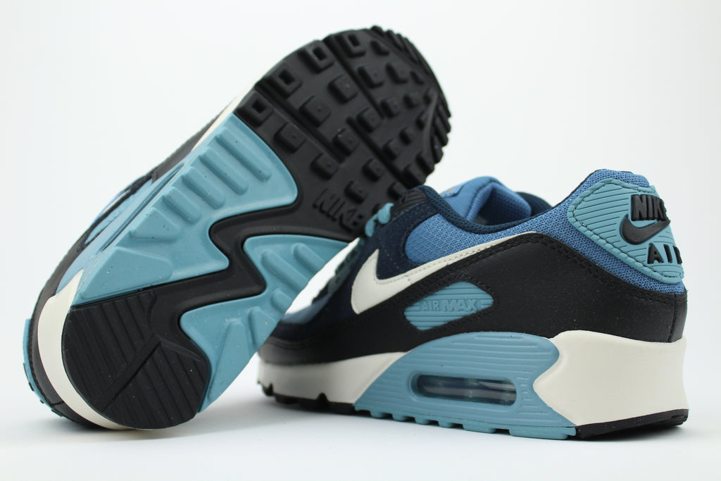 Nike Air Max 90 Premium 'Armory Navy' features suede and leather layers in deep navy tones. A premium twist on the classic silhouette for a clean, everyday streetwear fit.