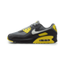 Nike Air Max 90 Smoke Grey Lightning sneaker with grey upper and bright Lightning accents available at The Attic