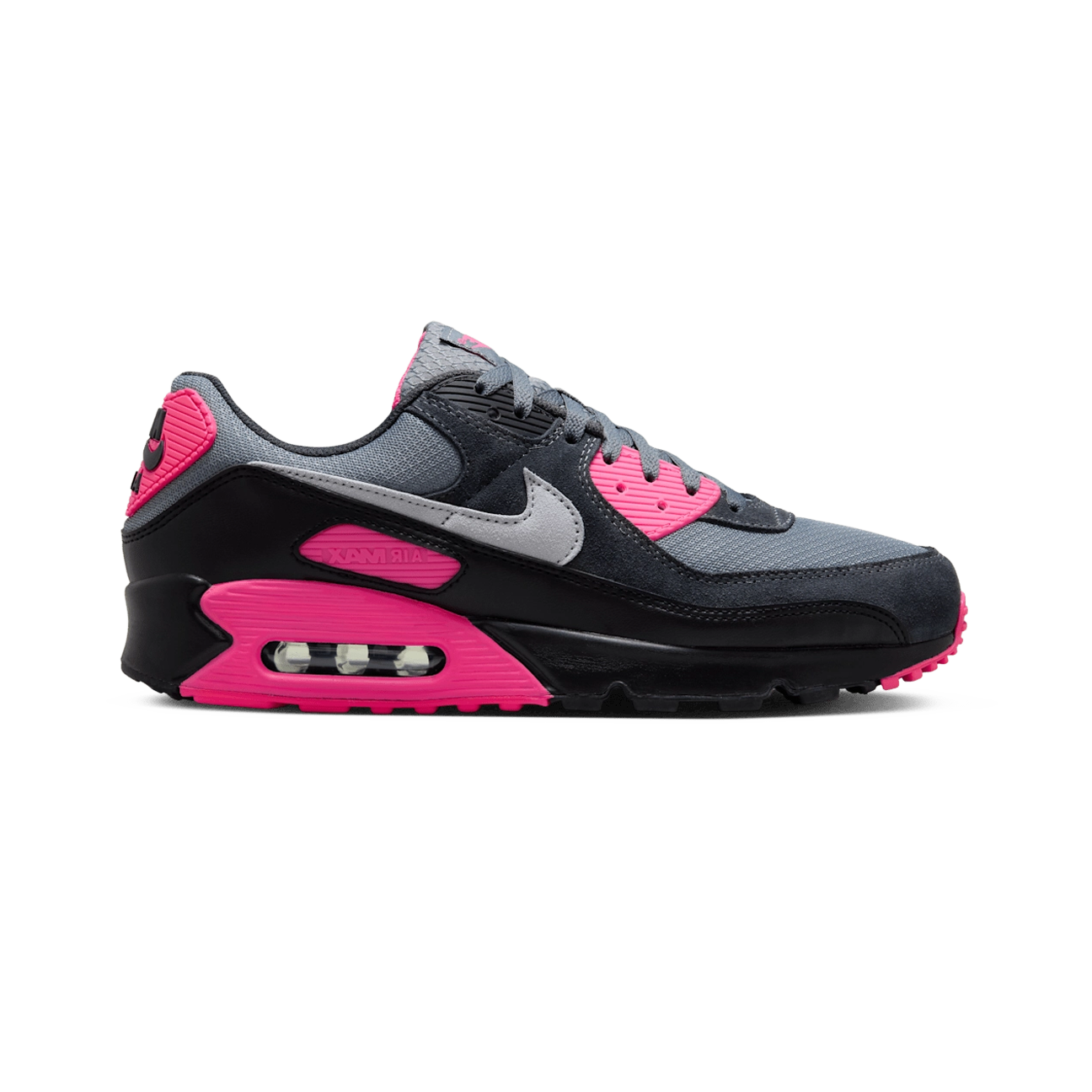 Nike Air Max 90 'Wolf Grey Hyper Pink'