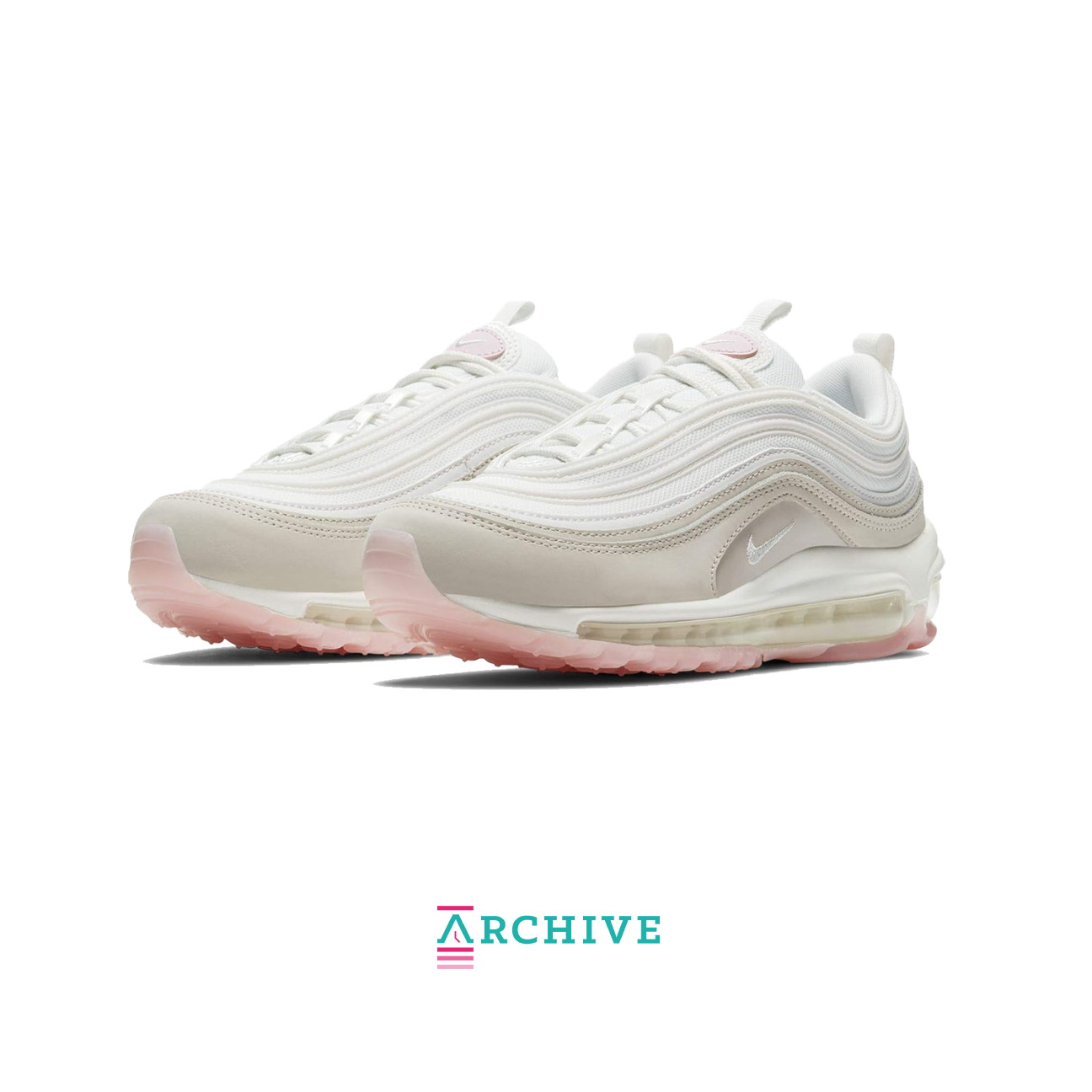 Nike Air Max 97 Summit White Rose (W) - Size 40.5 (ARCHIVE)