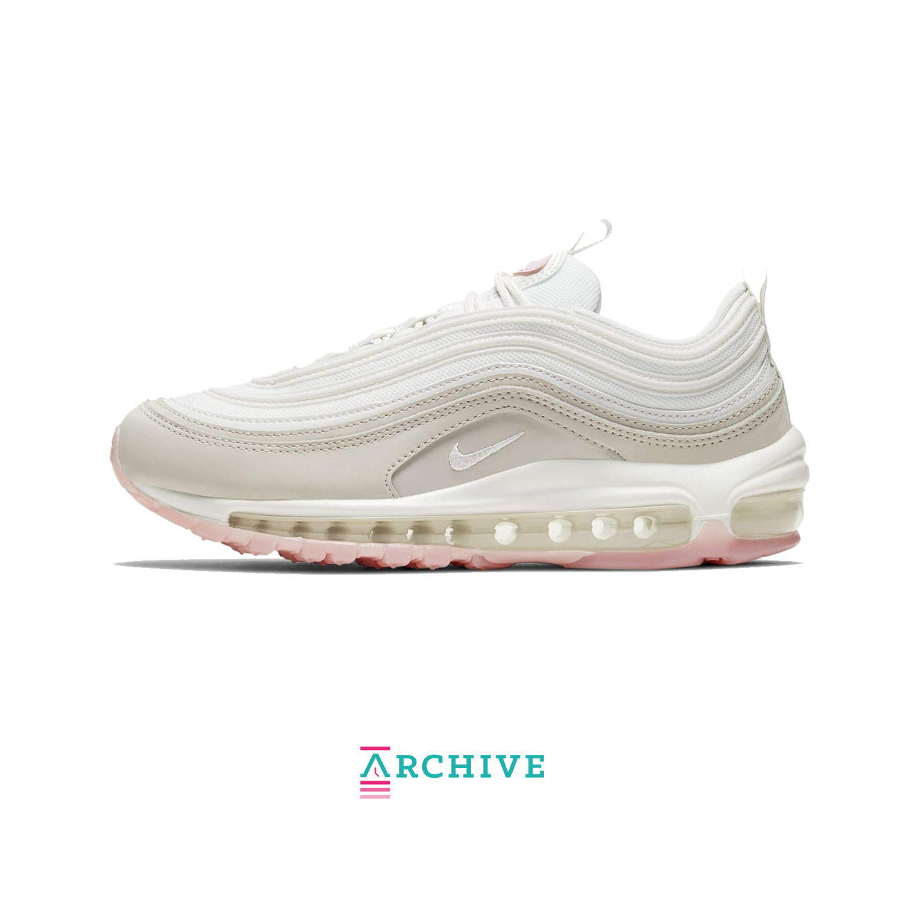 Nike Air Max 97 Summit White Rose (W) - Size 40.5 (ARCHIVE)