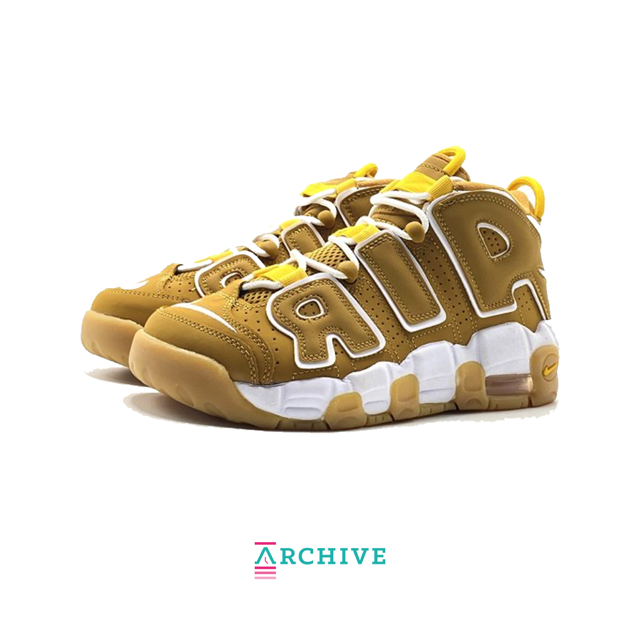 Nike Air More Uptempo GS 'Wheat' - Size 39 (ARCHIVE)