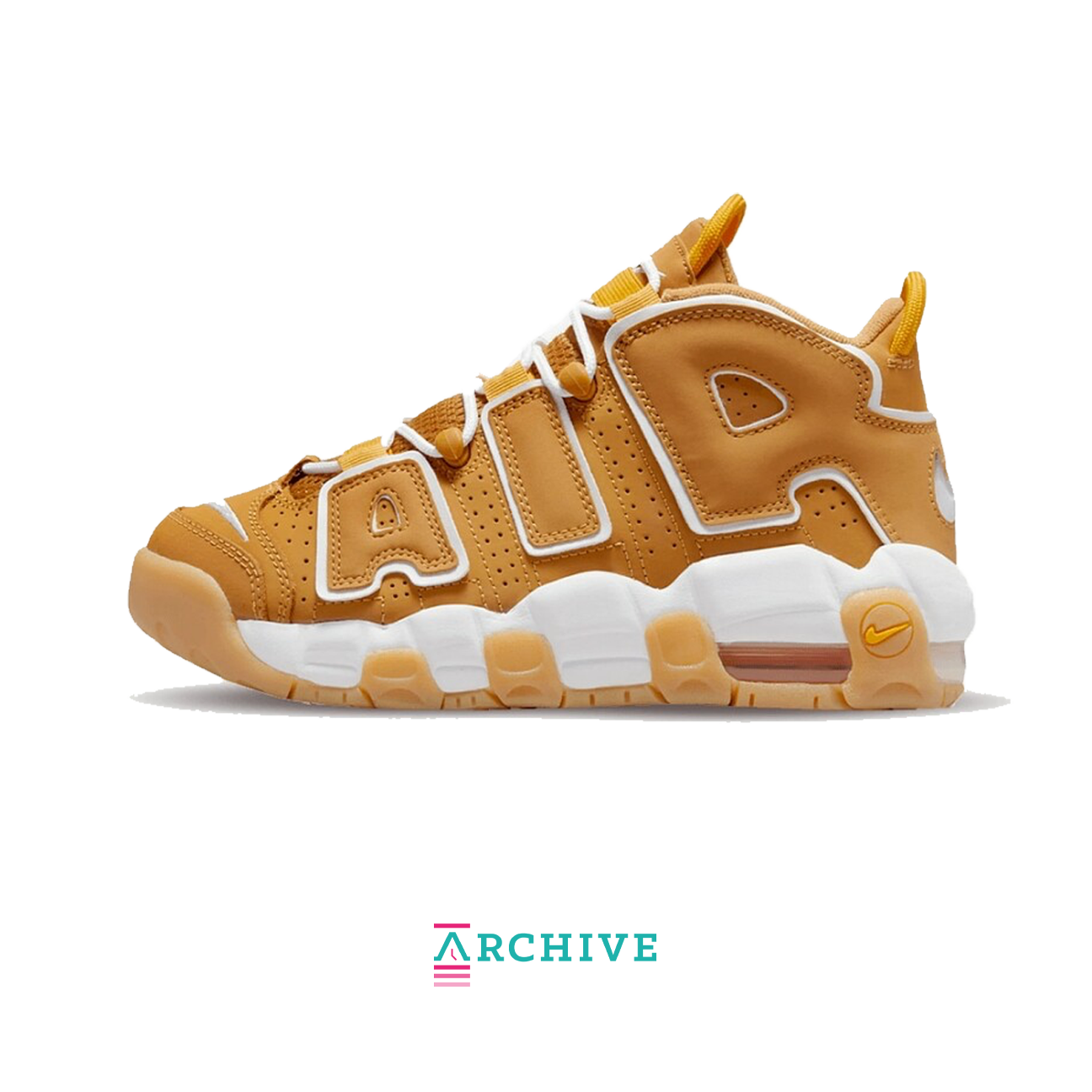 Nike Air More Uptempo GS 'Wheat' - Size 39 (ARCHIVE)