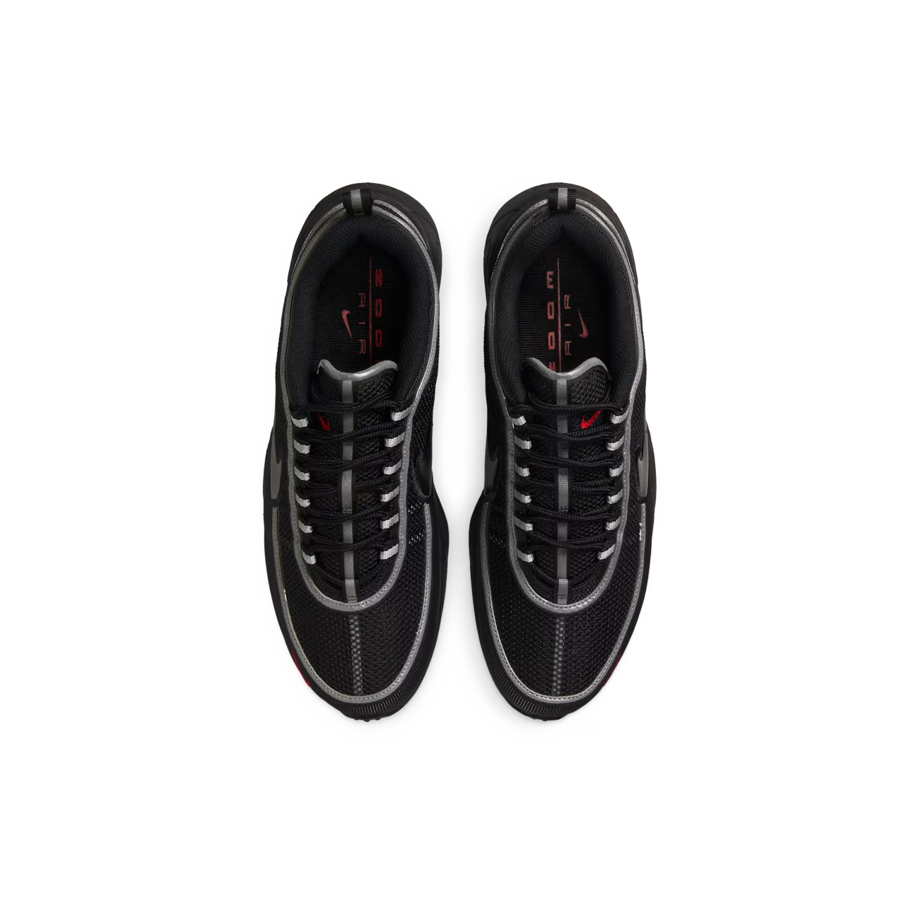 Nike Air Zoom Spiridon 'Black Metallic Silver'