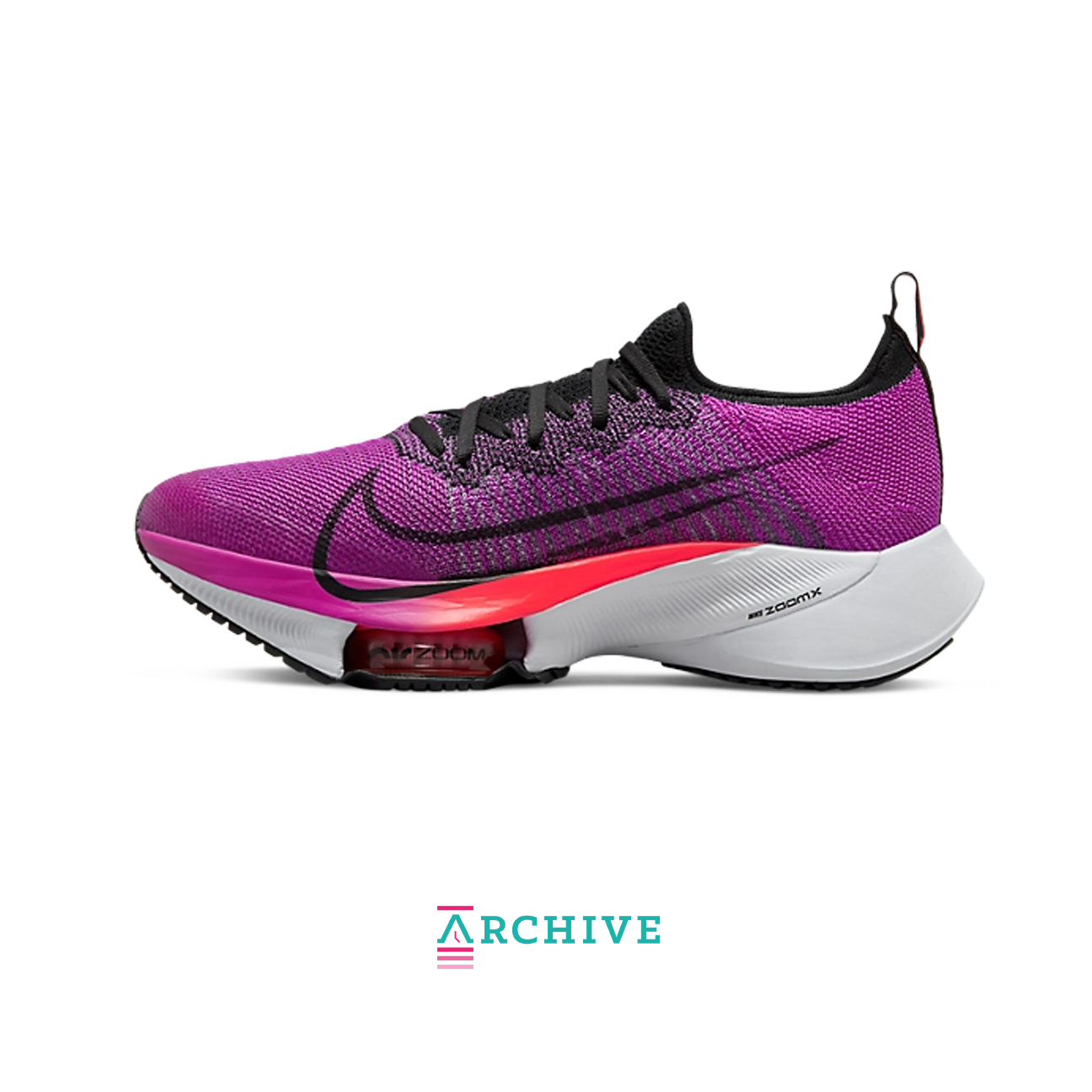 Nike Air Zoom Tempo Next% Flyknit Hyper Violet (W) - Size 36.5 (ARCHIVE)