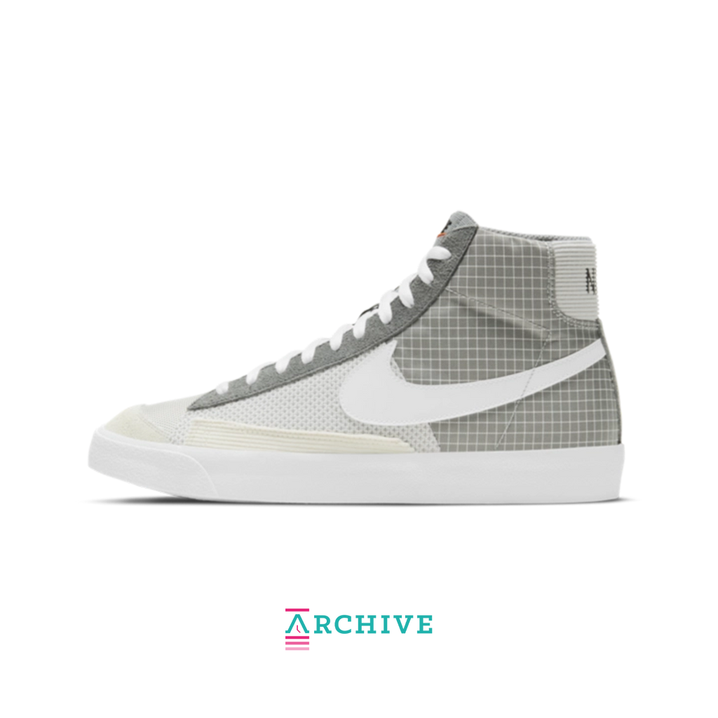 Nike Blazer Mid 77 Patch 'Smoke Grey' - Size 41 (ARCHIVE)-10141965877578-The Attic