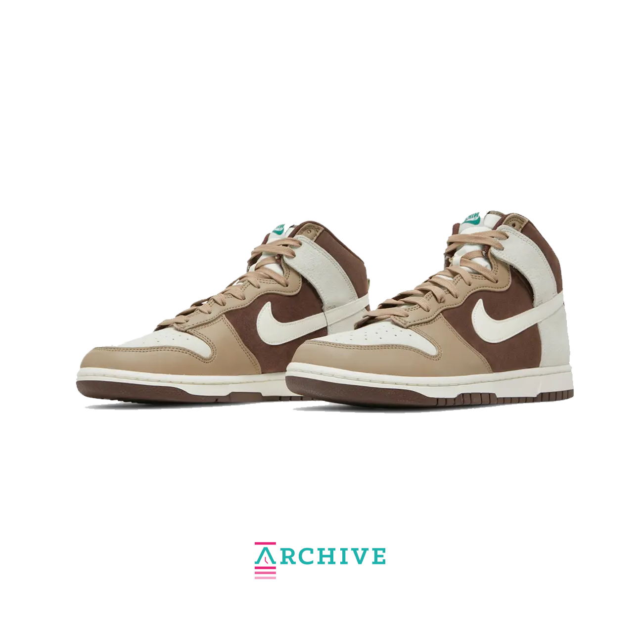 Nike Dunk High 'Light Chocolate' - Size 45 (ARCHIVE)