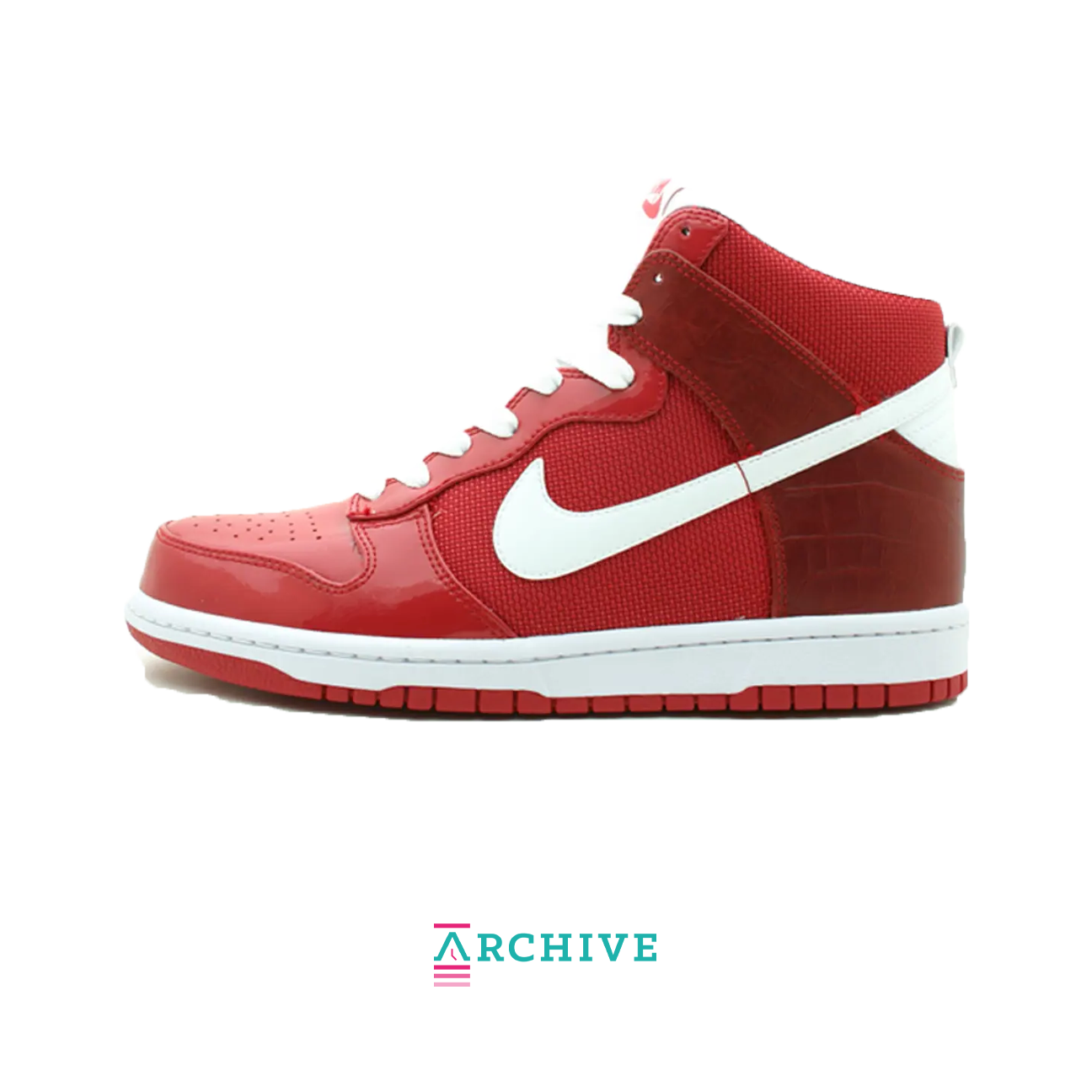 Nike Dunk High Premium 'Varsity Red White' - Size 46 (ARCHIVE)