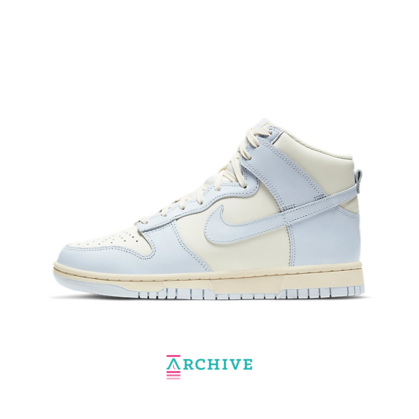Nike Dunk High Sail/Football Grey (Women's) - Size 38 (ARCHIVE)-9520061874506-The Attic