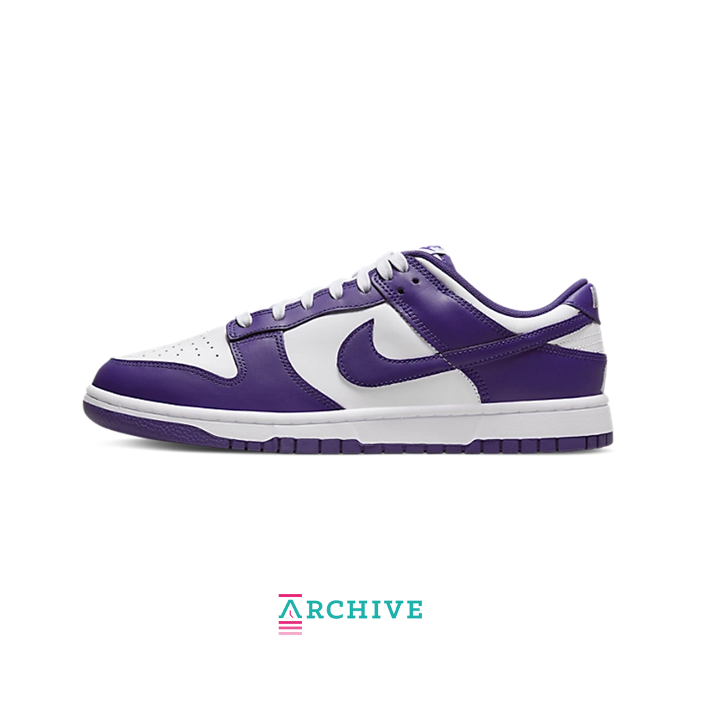 Nike Dunk Low Championship Court Purple- size 42 (ARCHIVE)-8779723145546-The Attic