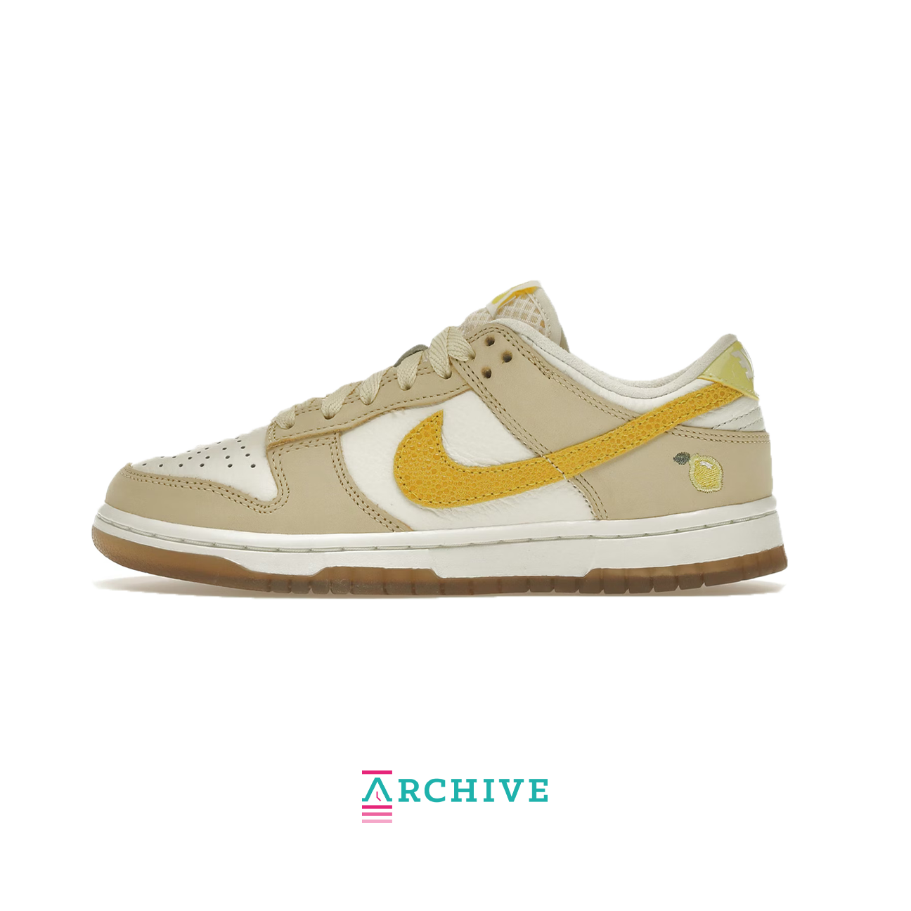 Nike Dunk Low ‘Lemon Drop’ (W) - Størrelse 36 (ARKIV)