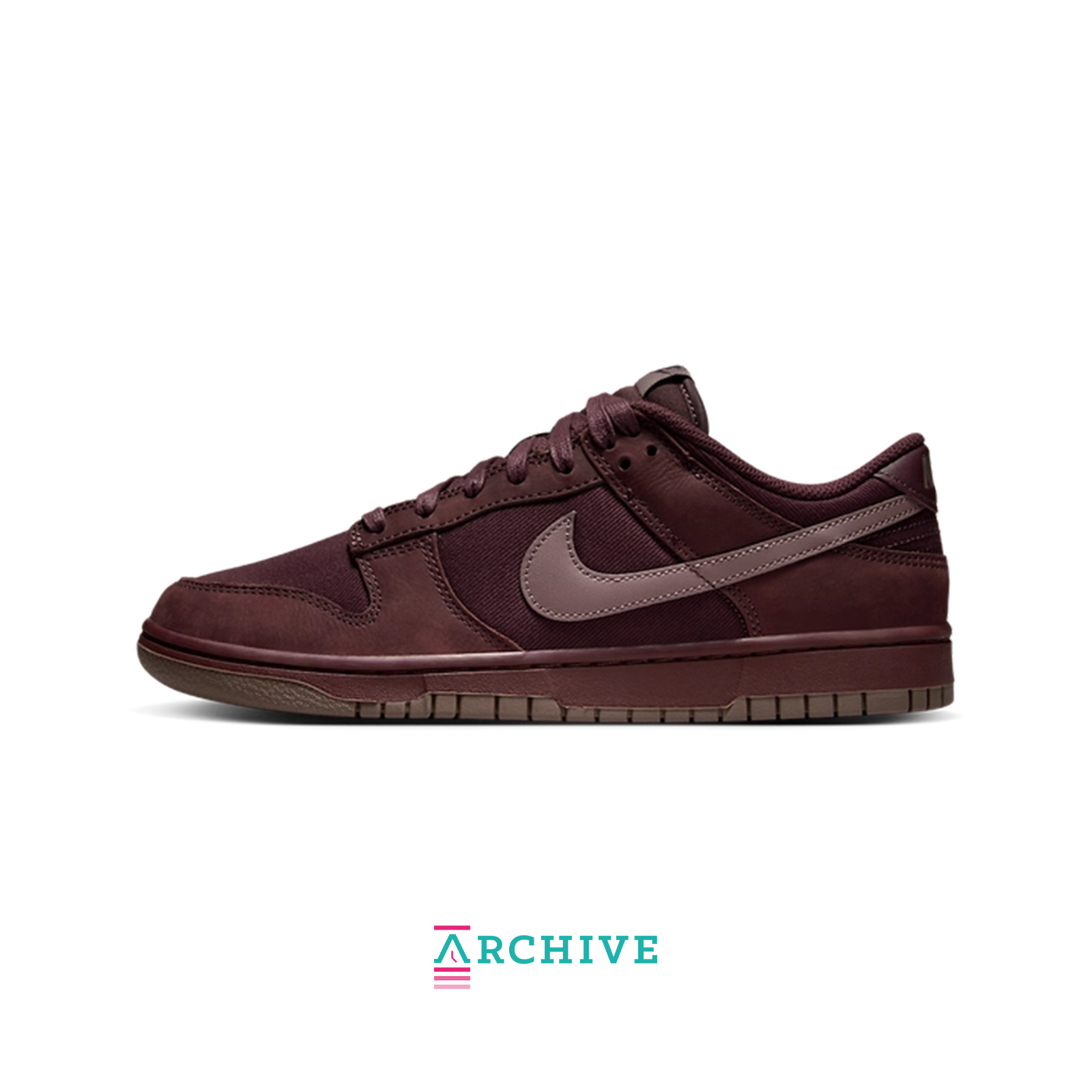 Nike Dunk Low Premium 'Burgundy Crush' - Size 35.5 (ARCHIVE)-10184615788874-The Attic