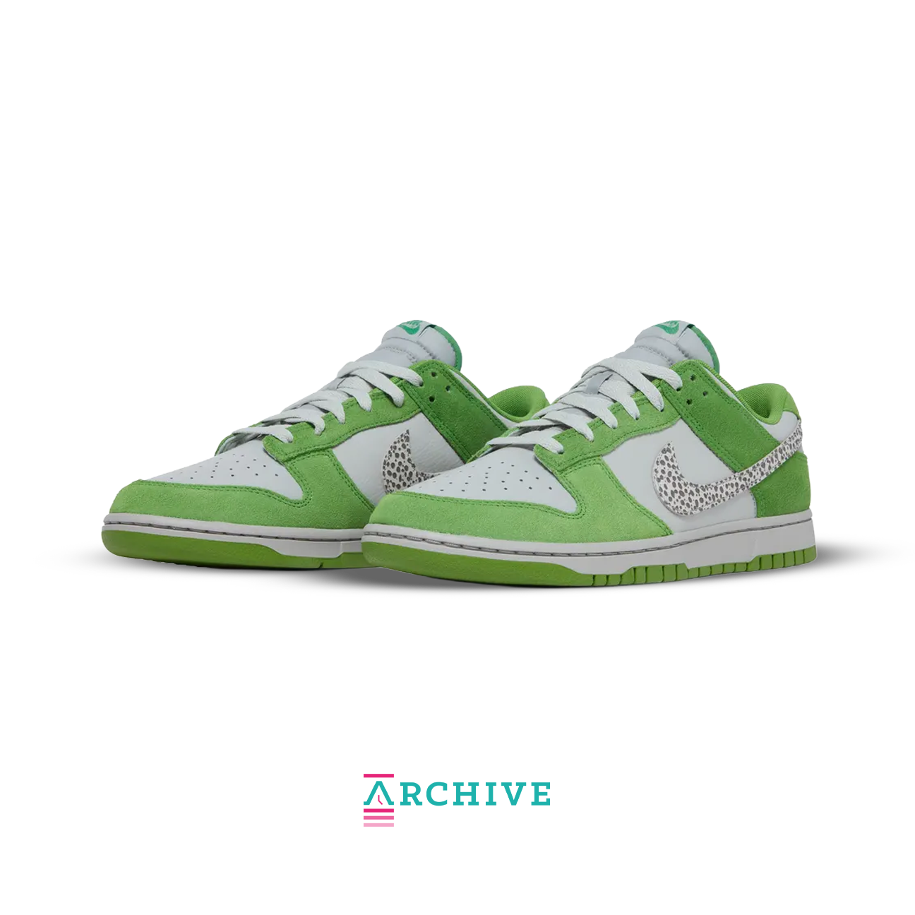 Nike Dunk Low Safari Swoosh 'Chlorophyll' - Size 49.5 (ARCHIVE)