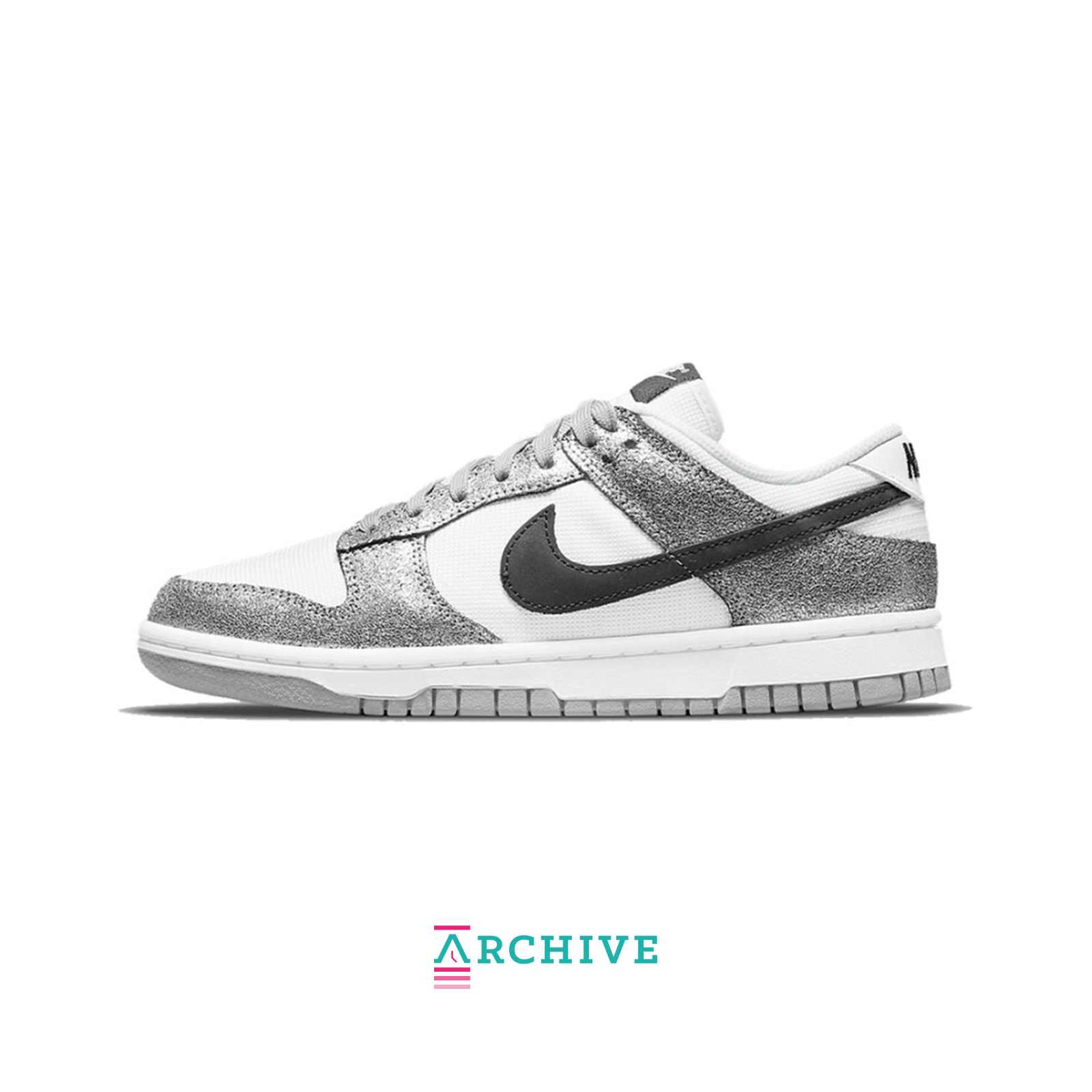 Nike Dunk Low 'Silver Leather' - Size 35.5 (ARCHIVE)-9527435100490-The Attic