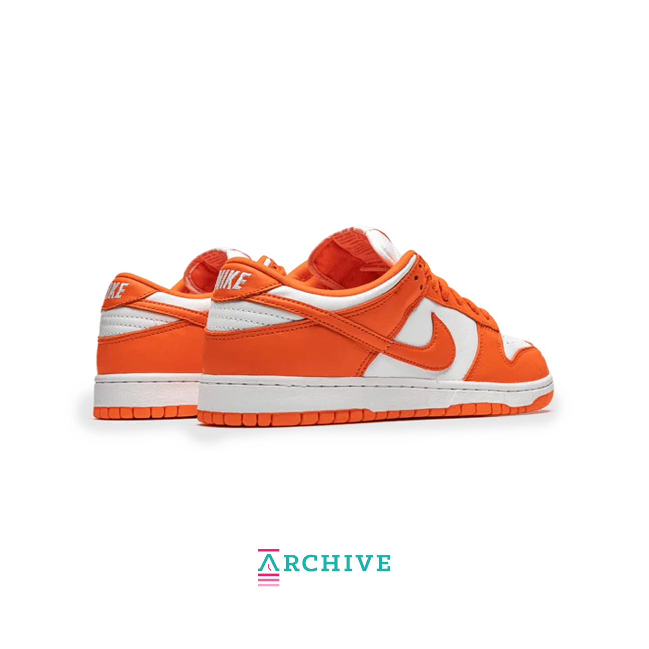 Nike Dunk Low SP Syracuse – Iconic Orange and White Basketball Sneakers, Retro Leather Lifestyle Shoes, Classic Streetwear Trainers