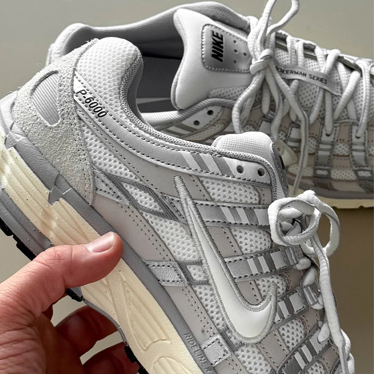 Nike P-6000 'Light Bone Pale Ivory'