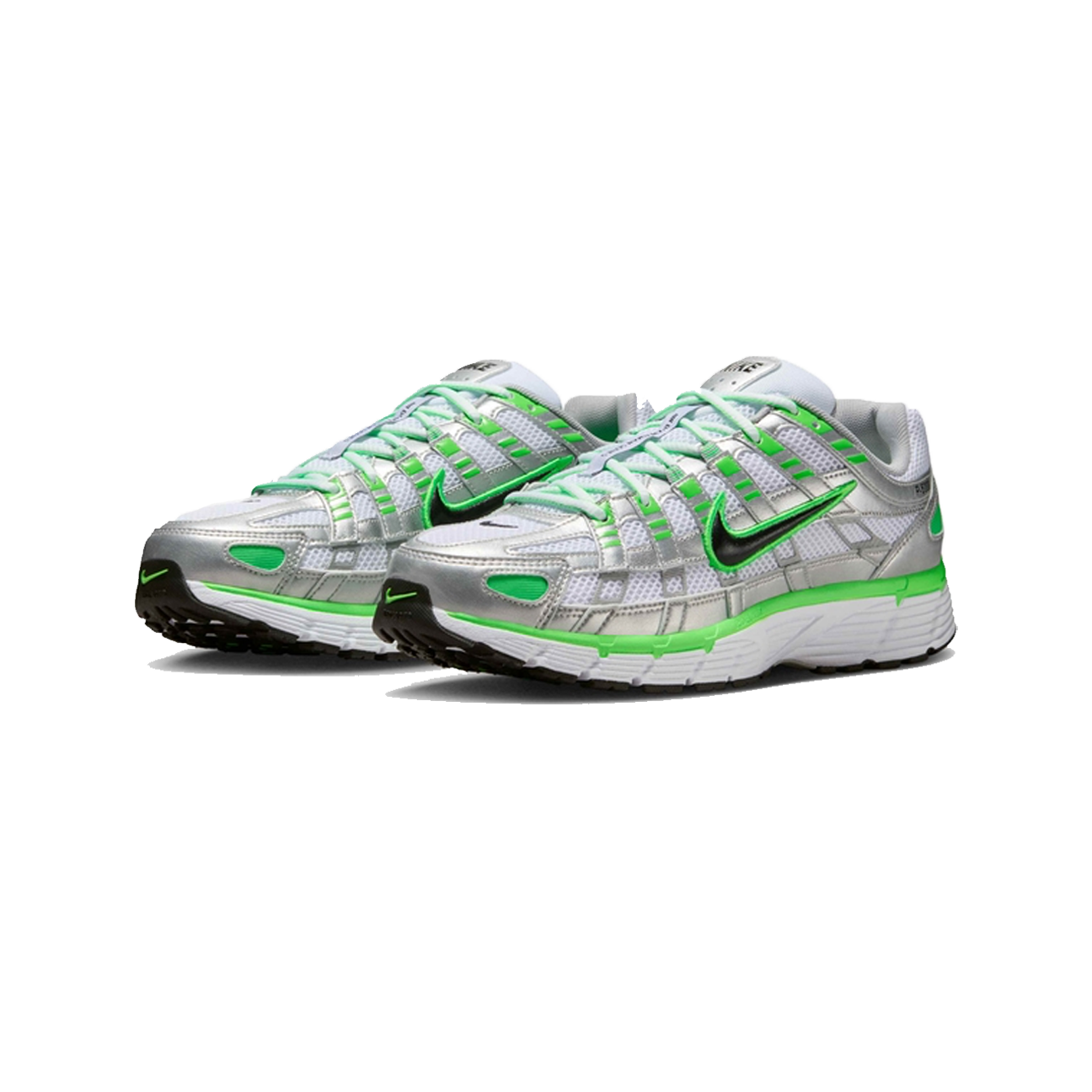 Nike P-6000 SE 'Metallic Silver Green Strike'