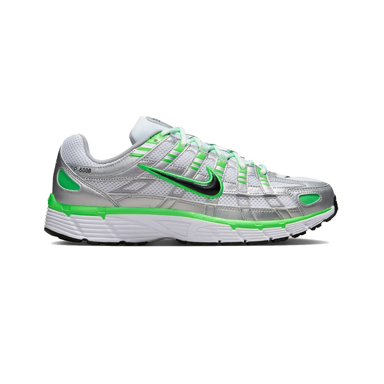 Nike P-6000 SE 'Metallic Silver Green Strike'